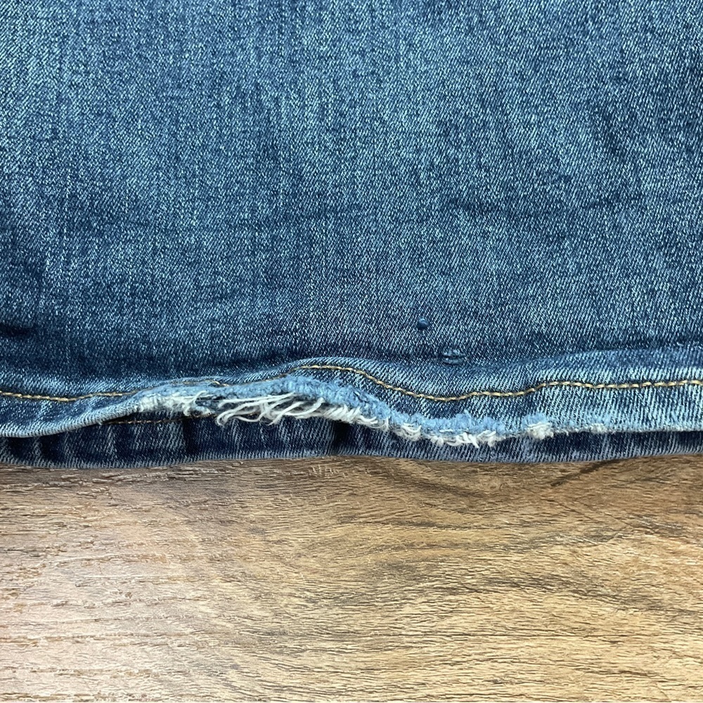 Calvin Klein Jeans Women’s Size 8 Flare Leg High Mid Rise Stretchy Blue - Picture 6 of 16